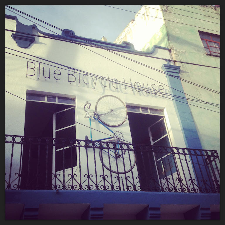 Hostel Blue Bicycle House Querétaro Zewnętrze zdjęcie